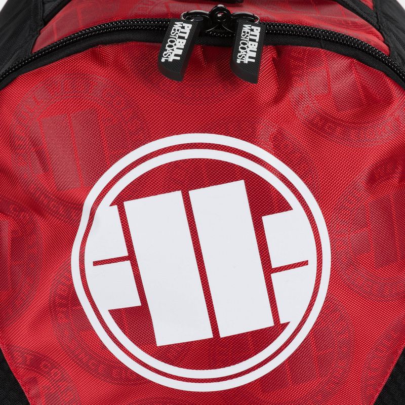 Rucsac Pitbull West Coast Big Convertible Logo red 4