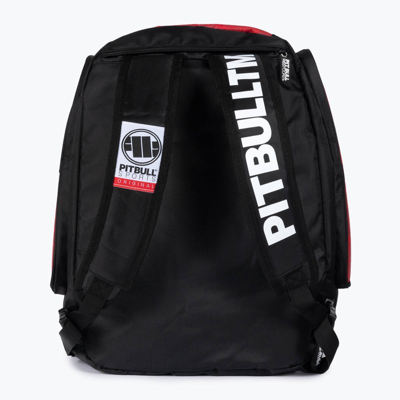 Rucsac pentru bărbați Pitbull West Coast Medium Convertible Logo red 3