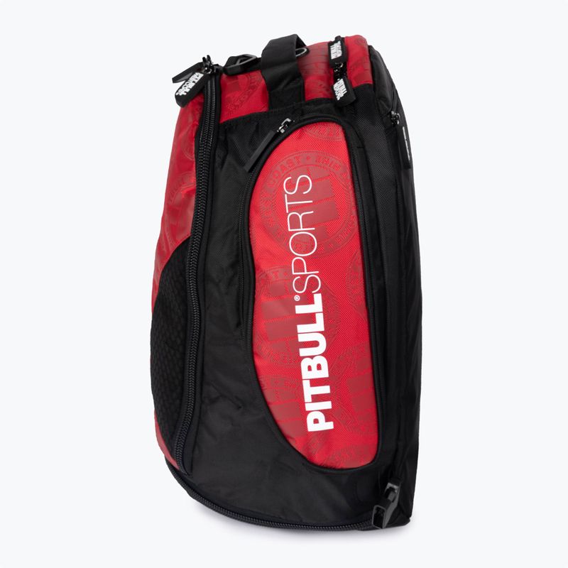 Rucsac pentru bărbați Pitbull West Coast Medium Convertible Logo red 5