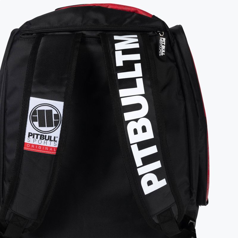 Rucsac pentru bărbați Pitbull West Coast Medium Convertible Logo red 6