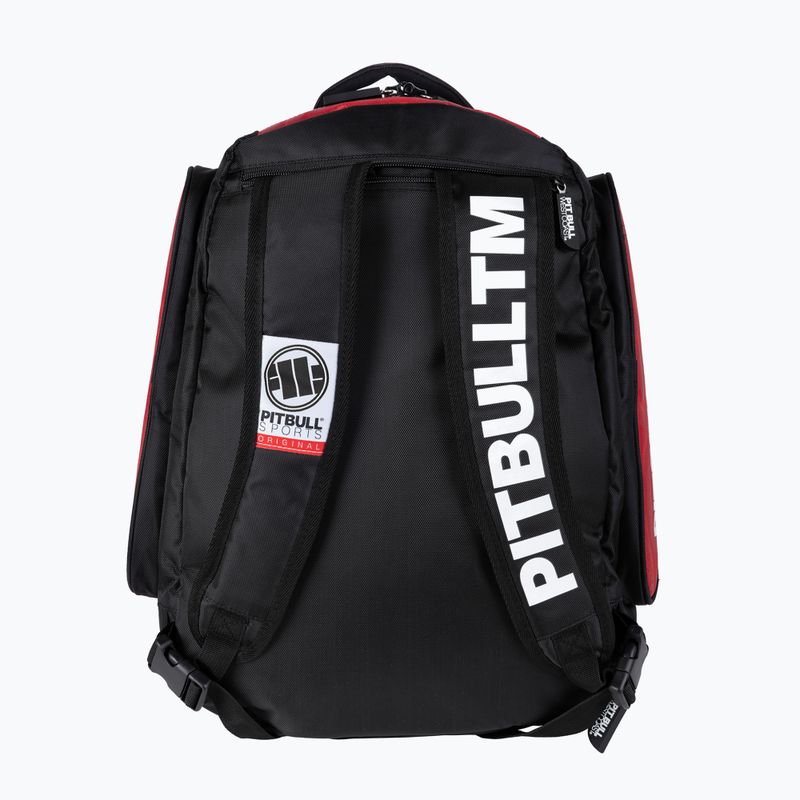 Rucsac pentru bărbați Pitbull West Coast Medium Convertible Logo red 9