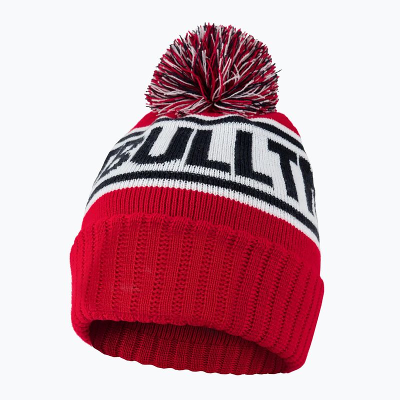 Căciulă de iarnă pentru bărbați Pitbull Beanie Fleming II red/dark navy