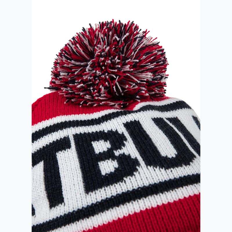 Căciulă de iarnă pentru bărbați Pitbull Beanie Fleming II red/dark navy 3