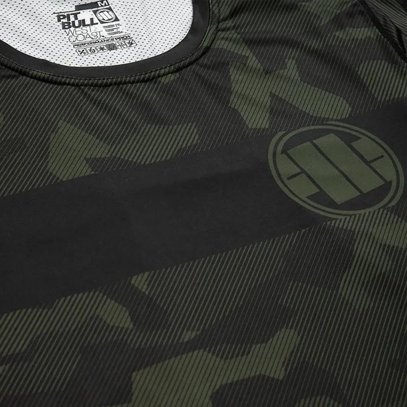 Tricou pentru bărbați Pitbull West Coast Performance Dillard Casino black/olive 3