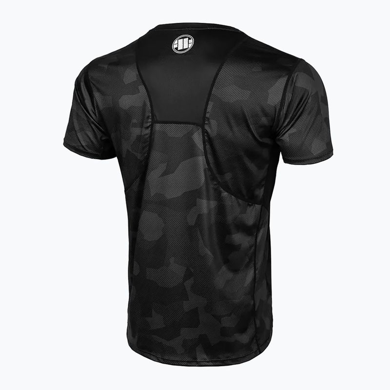 Tricou pentru bărbați Pitbull West Coast Performance Dillard Casino black/grey 2