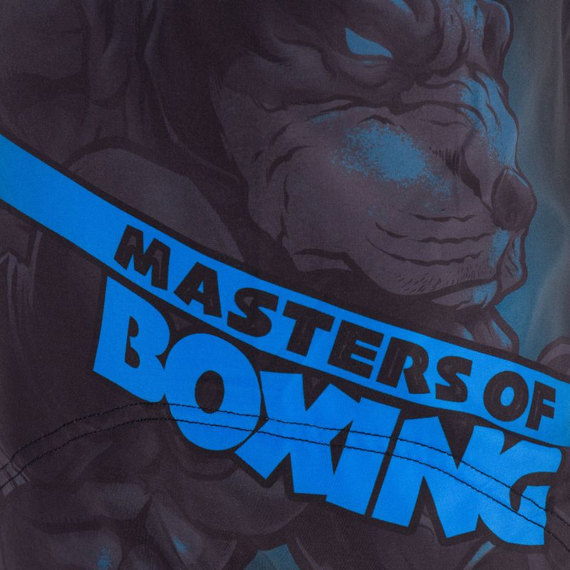 Pantaloni scurți de grappling pentru bărbați Pitbull West Coast Grappling Master Of Boxing black 6