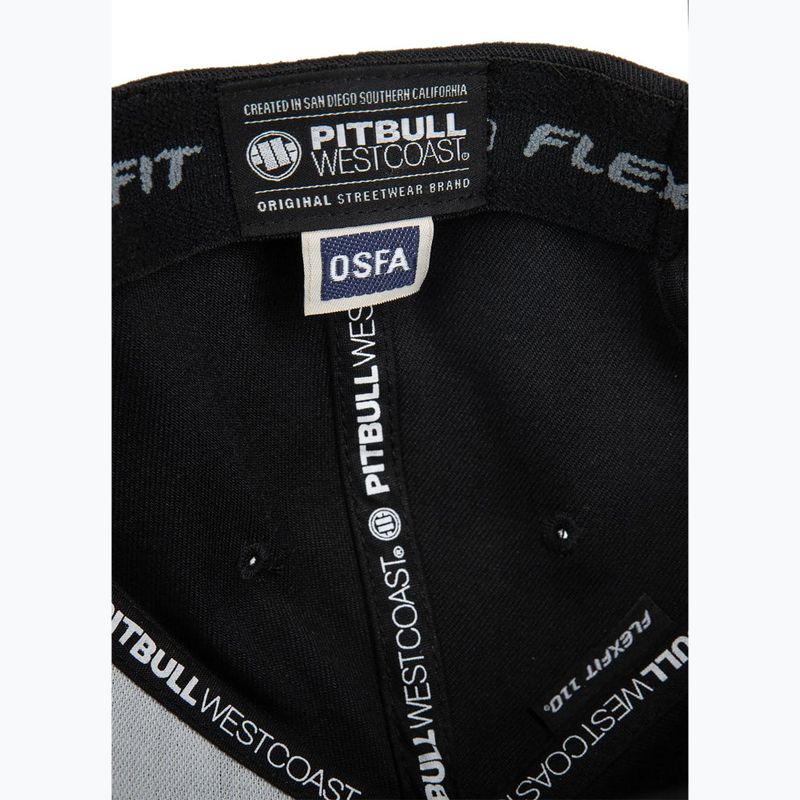 Șapcă pentru bărbați Pitbull West Coast Snapback Hook & Loop ,,3D Metal Logo" black 6