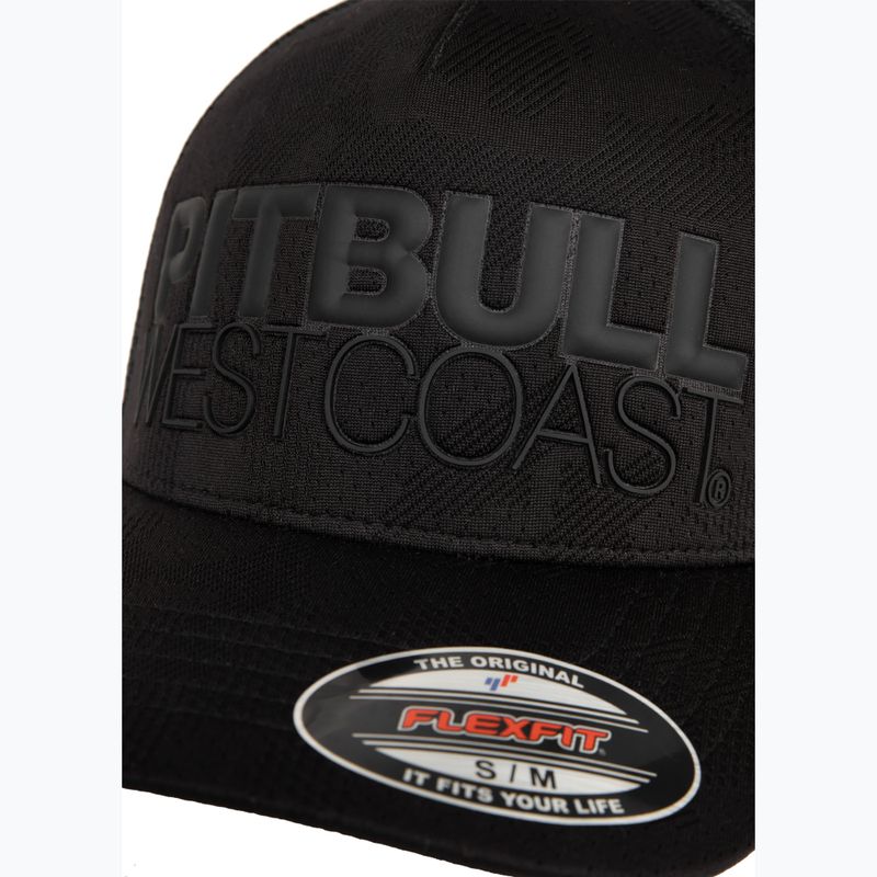 Șapcă pentru bărbați Pitbull West Coast Full Cap Jaquard Camo Tnt Hybrid black 3