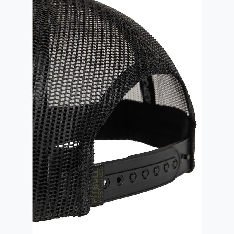 Șapcă pentru bărbați Pitbull West Coast Mesh Snapback ,,Blood Dog" Camo Trucker wood/black 5