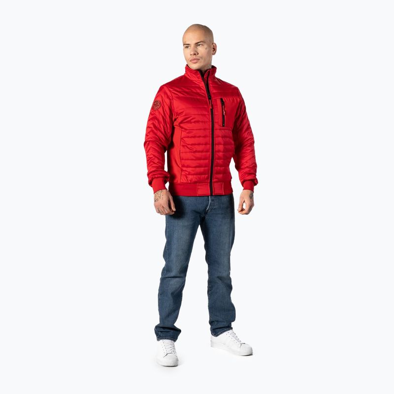 Jachetă pentru bărbați Pitbull West Coast Shadow red 2
