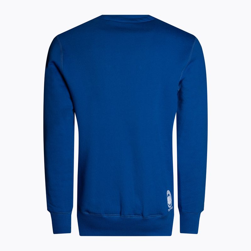Hanorac pentru bărbați Pitbull West Coast Crewneck TNT royal blue 2