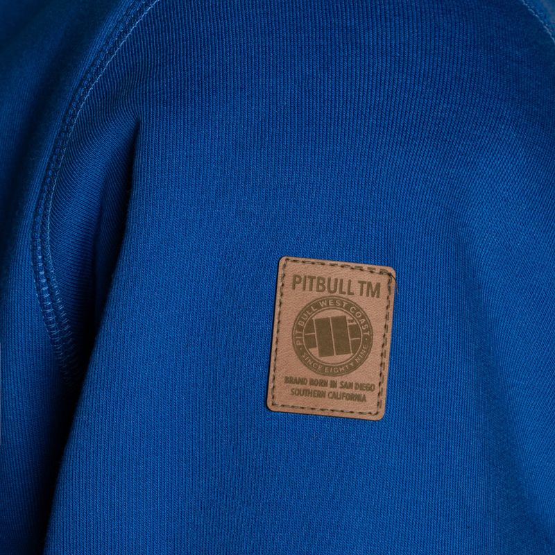 Hanorac pentru bărbați Pitbull West Coast Crewneck TNT royal blue 3