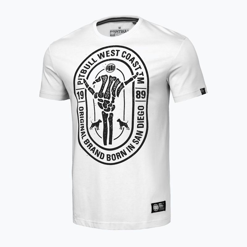 Tricou pentru bărbați Pitbull West Coast Keep Rolling 22 white