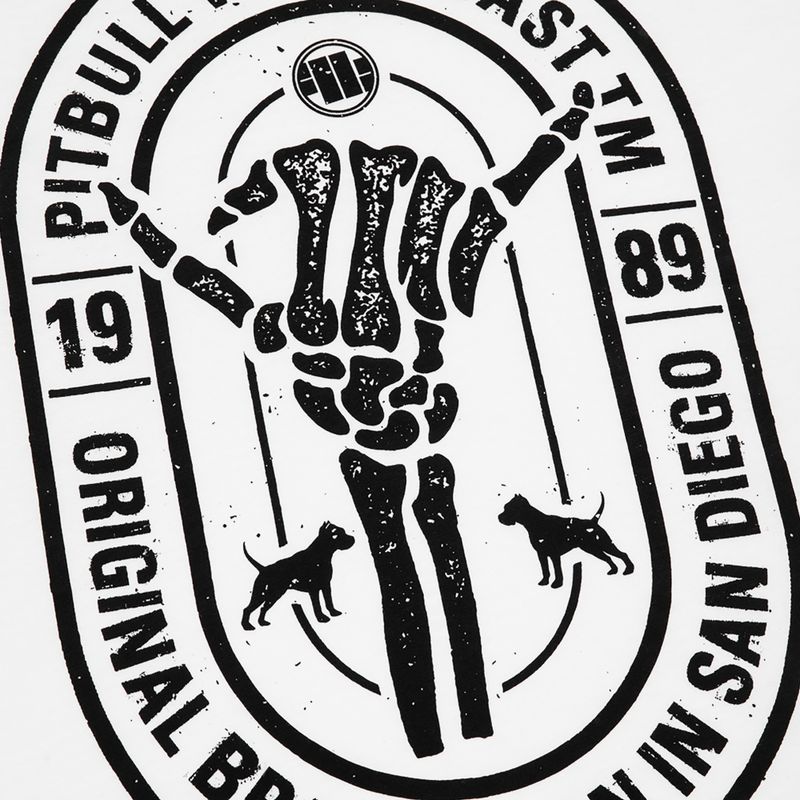 Tricou pentru bărbați Pitbull West Coast Keep Rolling 22 white 3