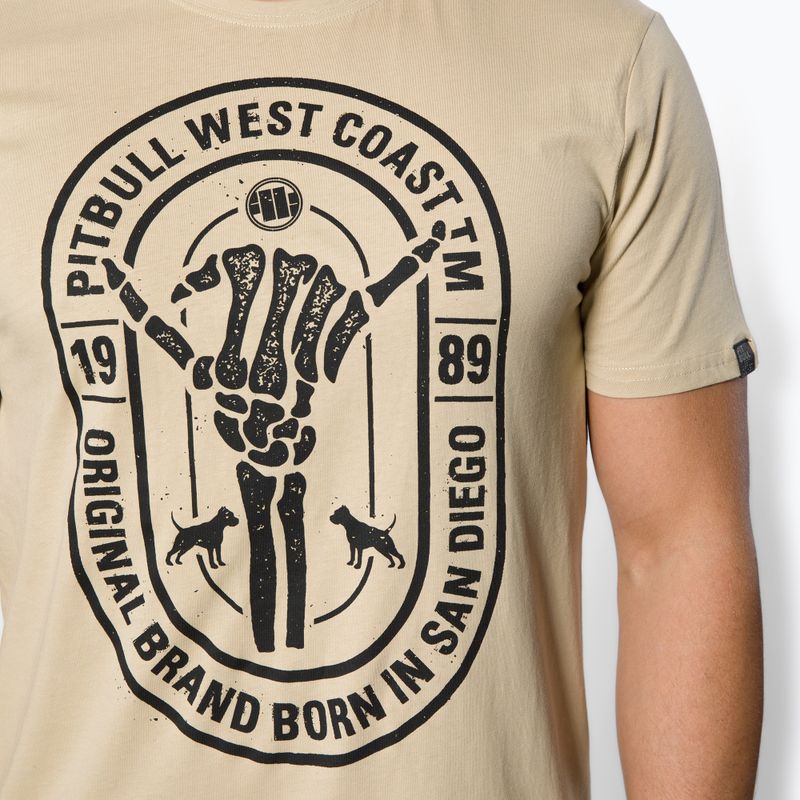 Tricou pentru bărbați Pitbull West Coast Keep Rolling 22 sand 4