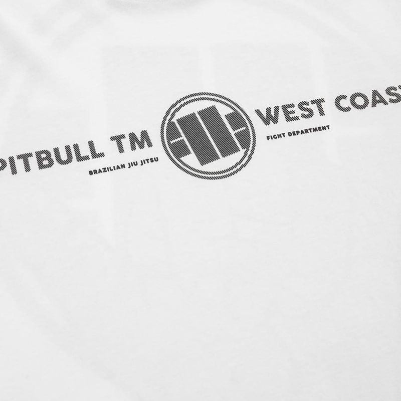 Tricou pentru bărbați Pitbull West Coast Keep Rolling Middle Weight white 7