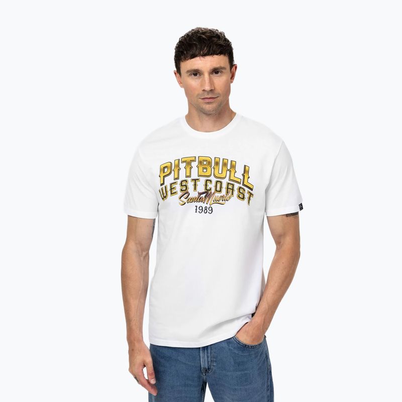 Tricou pentru bărbați Pitbull West Coast Santa Muerte white 2