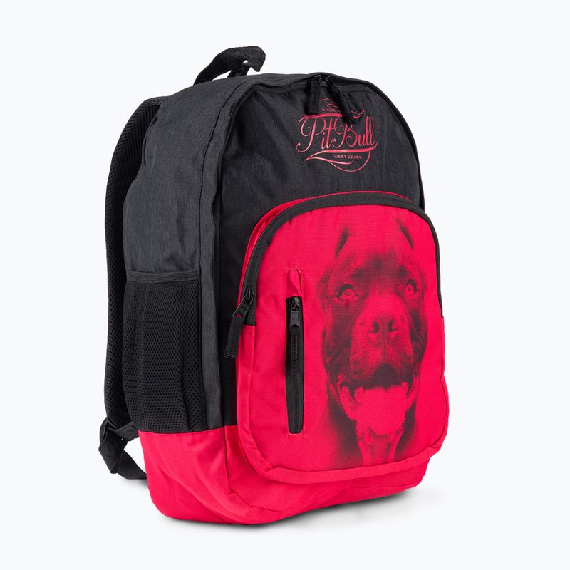 Rucsac pentru bărbați Pitbull West Coast Pitbull Ir black/red 2