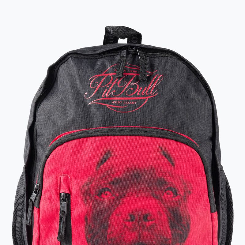 Rucsac pentru bărbați Pitbull West Coast Pitbull Ir black/red 4