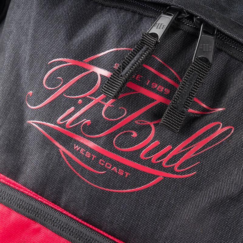 Rucsac pentru bărbați Pitbull West Coast Pitbull Ir black/red 5