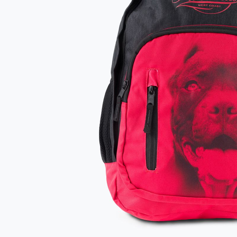 Rucsac pentru bărbați Pitbull West Coast Pitbull Ir black/red 6