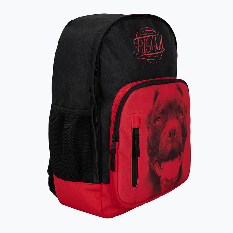 Rucsac pentru bărbați Pitbull West Coast Pitbull Ir black/red 9