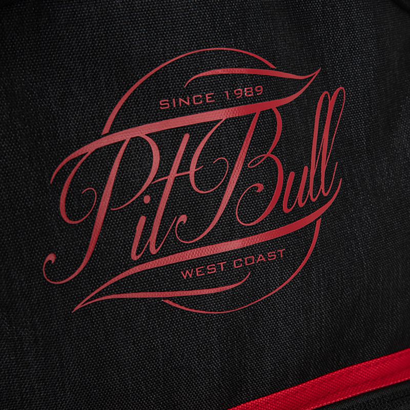 Rucsac pentru bărbați Pitbull West Coast Pitbull Ir black/red 14