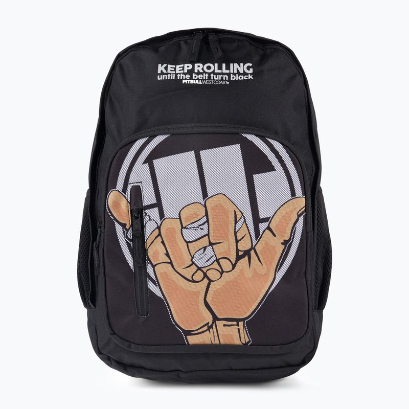 Rucsac pentru bărbați Pitbull West Coast Keep Rolling black