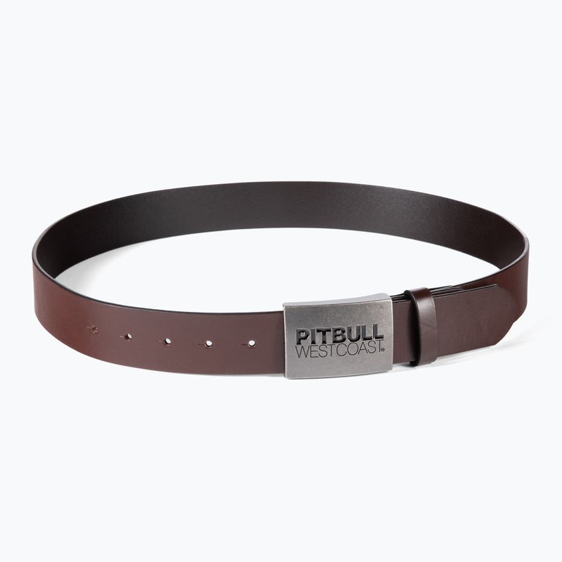 Cureaua pentru bărbați Pitbull West Coast Original Leather TNT brown