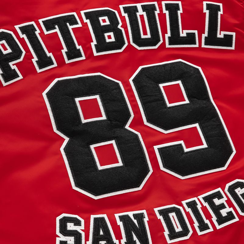 Jachetă pentru bărbați Pitbull West Coast Silverwing Padded Varsity red 5