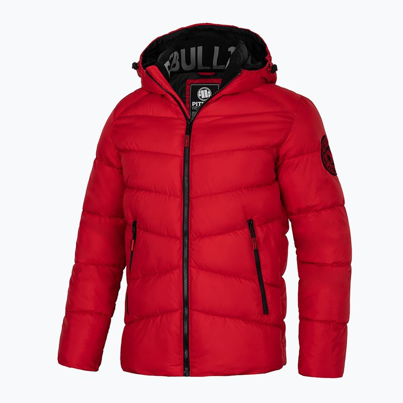 Jachetă pentru bărbați în jos Pitbull West Coast Mobley red 2