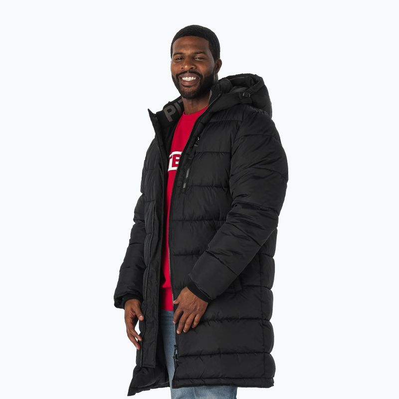 Jachetă pentru bărbați în jos Pitbull West Coast Starwood Hooded Parka black 3