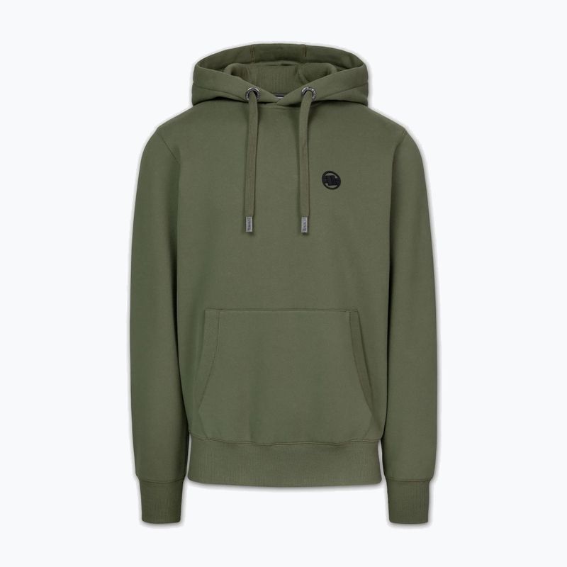 Bluză pentru bărbați Pitbull Small Logo Hooded olive 3