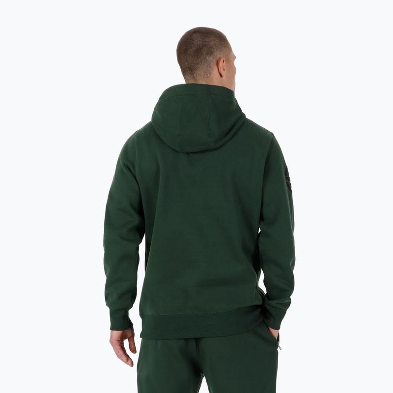 Bluză pentru bărbați Pitbull Sherwood Hooded dark green 3