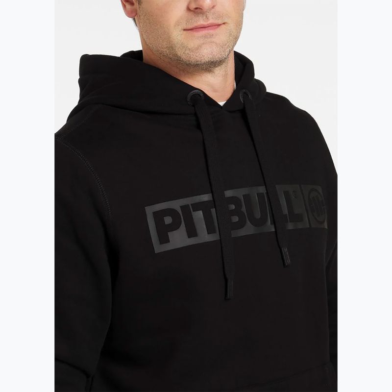 Bluză pentru bărbați Pitbull Hilltop Hooded black 4