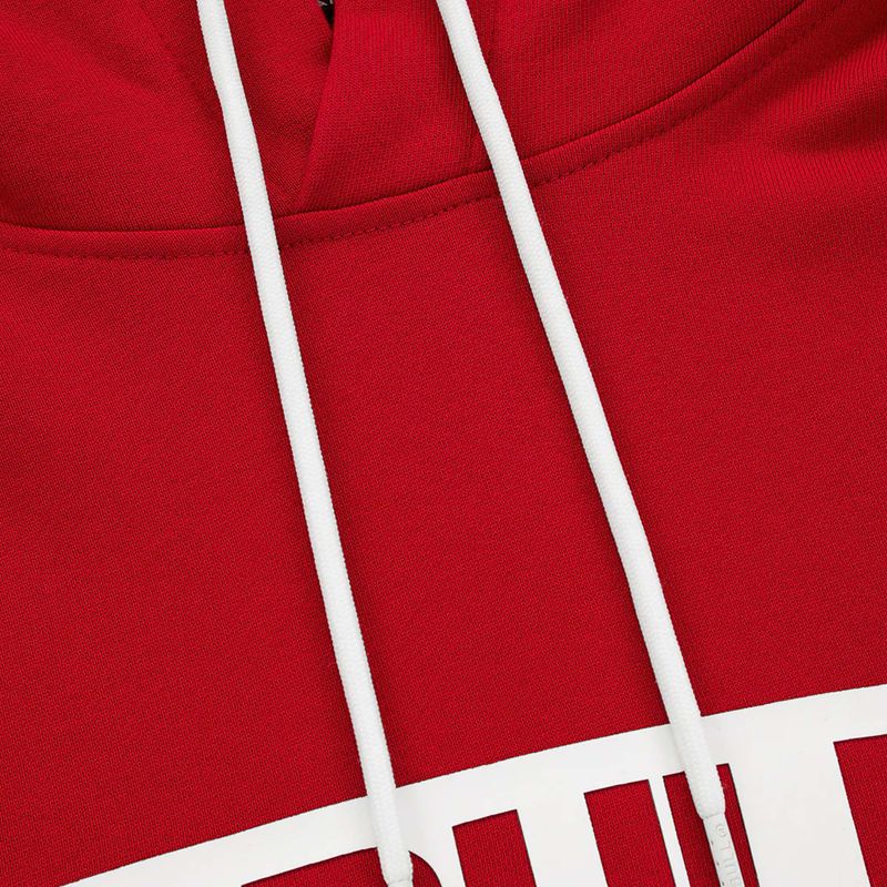 Hanorac pentru bărbați Pitbull West Coast Hooded Hilltop Terry Group red 5
