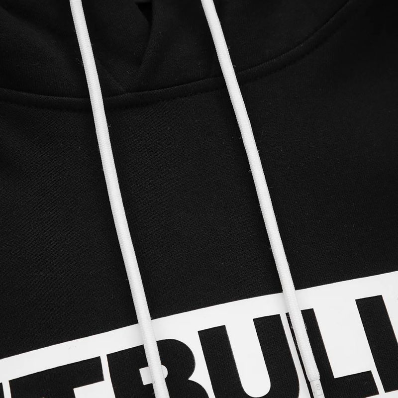 Hanorac pentru bărbați Pitbull West Coast Hooded Hilltop Terry Group black 5