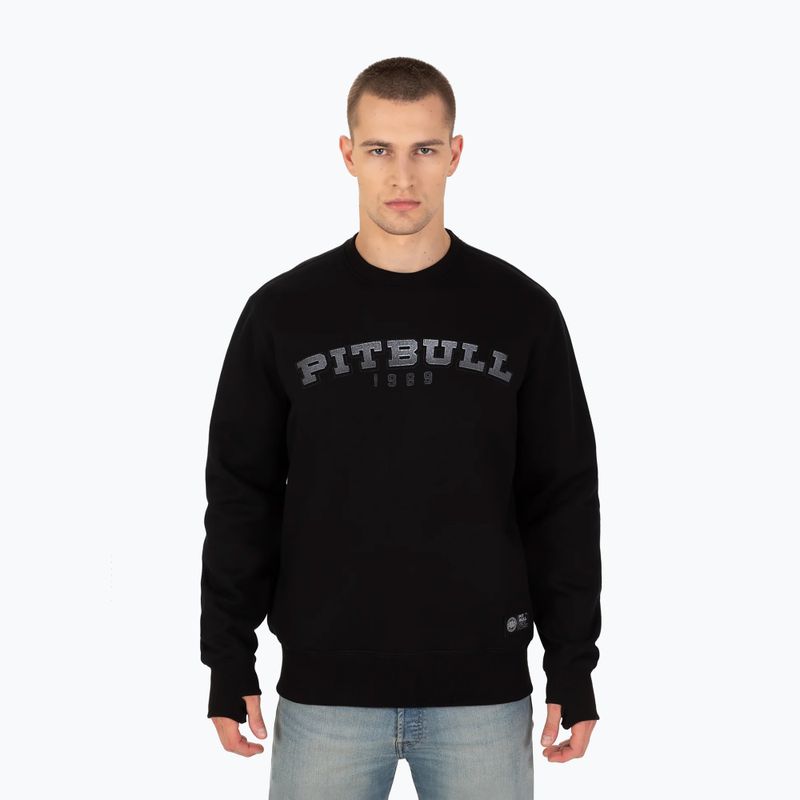 Bărbați Pitbull West Coast Born In 1989 Crewneck pulover negru