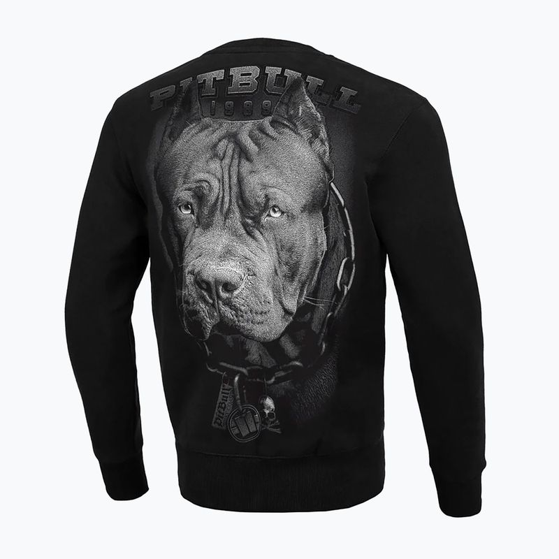 Bărbați Pitbull West Coast Born In 1989 Crewneck pulover negru