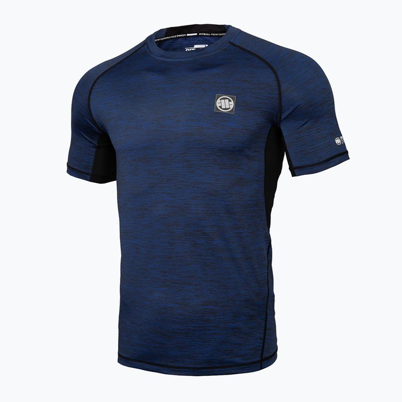 Rashguard pentru bărbați Pitbull West Coast Performance Small Logo dark navy 6