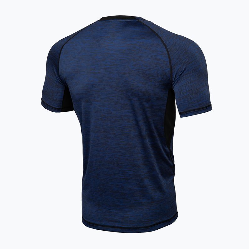 Rashguard pentru bărbați Pitbull West Coast Performance Small Logo dark navy 7