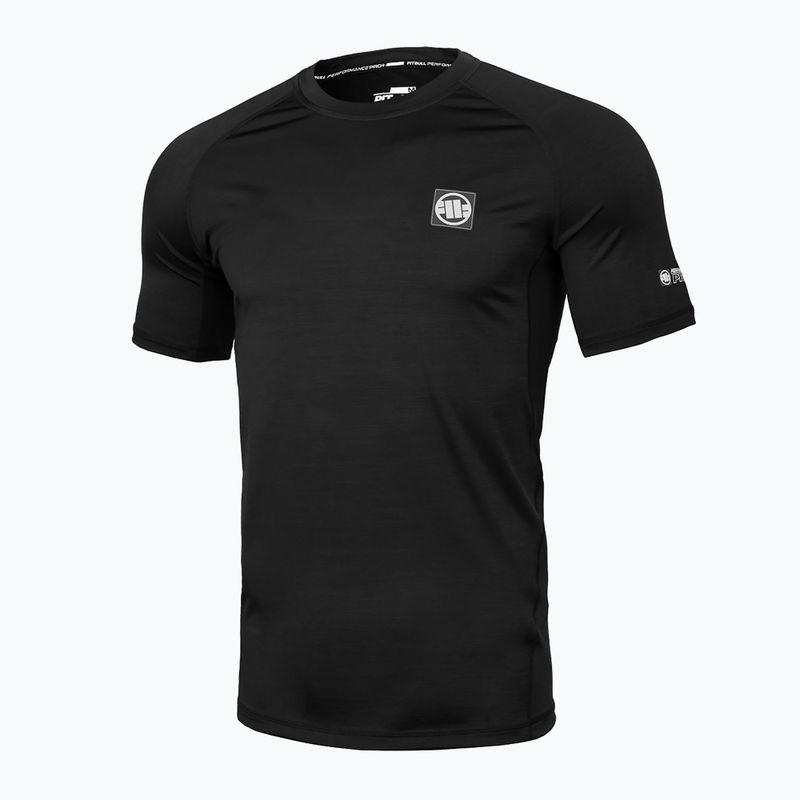 Rashguard pentru bărbați Pitbull West Coast Performance Small Logo black