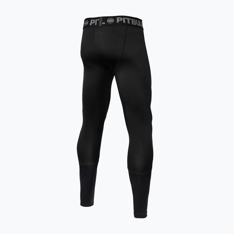Jambiere pentru bărbați Pitbull West Coast Performance New Logo black 2