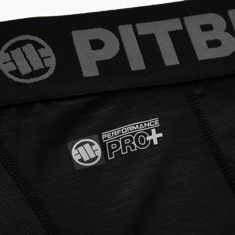 Pantaloni scurți de compresie pentru bărbați Pitbull West Coast Performance Compression black 4