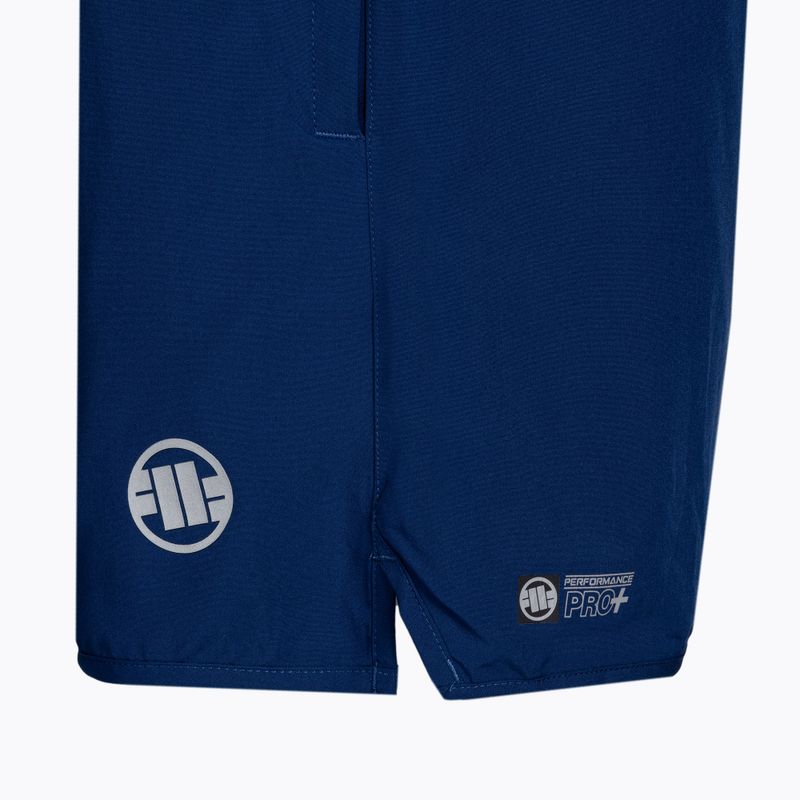 Pantaloni scurți de antrenament pentru bărbați Pitbull West Coast Performance Small Logo dark navy 4