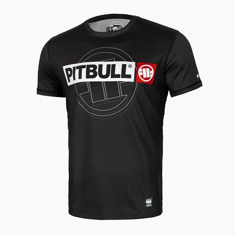 Tricou de antrenament pentru bărbați Pitbull Mesh Performance Pro Plus Hilltop Sports black 7