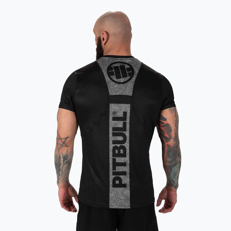 Tricou de antrenament pentru bărbați Pitbull Mesh Performance Pro Plus Born in 1989 black 3