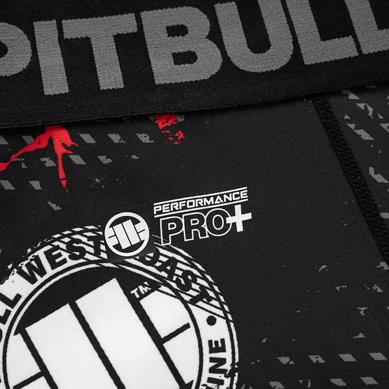 Jambiere pentru bărbați Pitbull West Coast Leggins Blood Dog 2 black 3