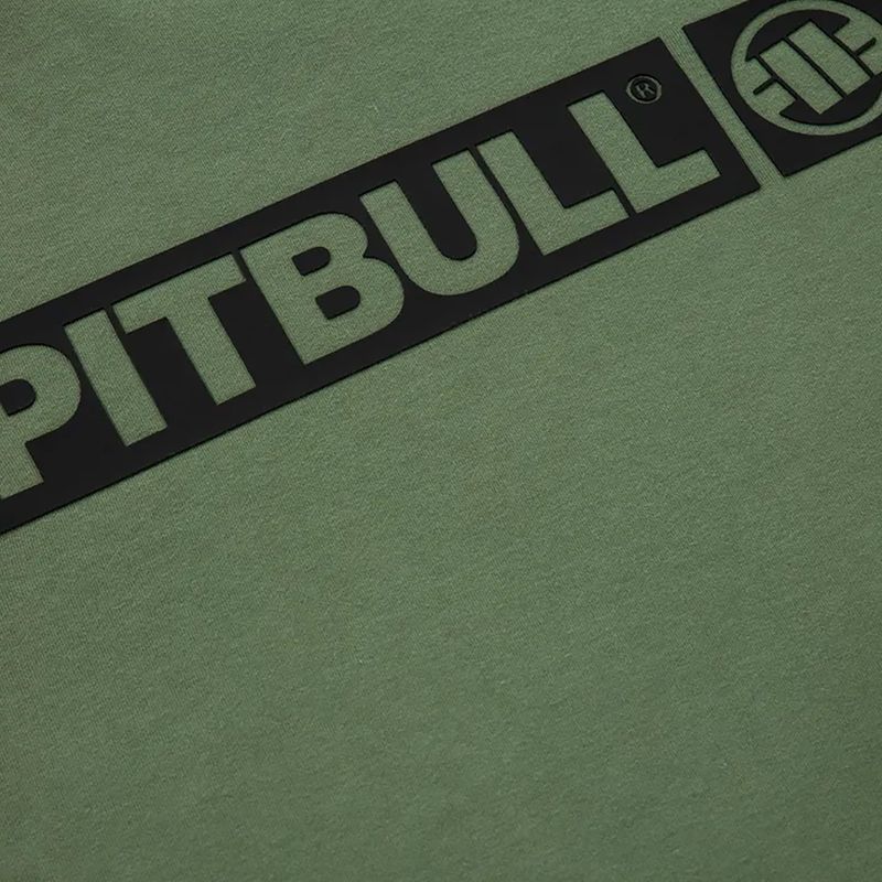 Pulover pentru bărbați Pitbull West Coast Beyer Crewneck Olive 7