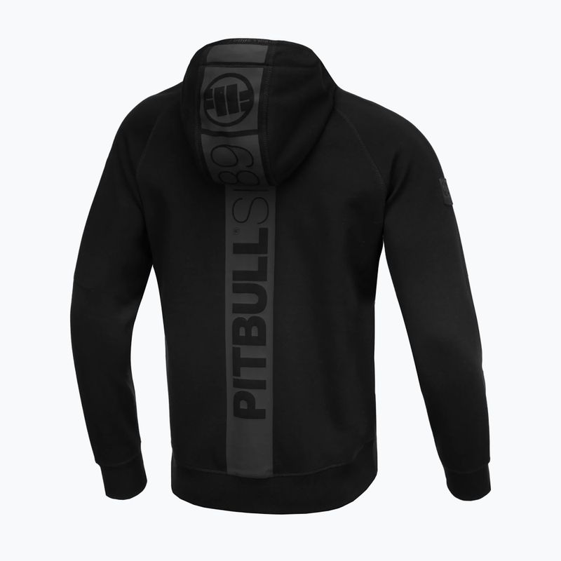 Hanorac pentru bărbați Pitbull West Coast Stafford Hooded black 4